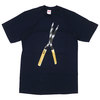 Supreme 19SS Shears Tee NAVY画像