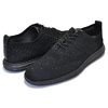 COLE HAAN ORIGINAL GRAND STITCHLITE KNIT WINGTIP OXFORD BLACK/BLACK C28443画像