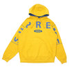 Supreme 19FW Spread Logo Hooded Sweatshirt MUSTARD画像