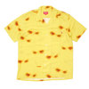 Supreme 19FW Eyes Rayon S/S Shirt YELLOW画像