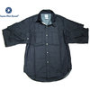 POST OVERALLS 3201B 1102 SHRT-R + HALF COTTON JACQUARD SHIRTS indigo画像