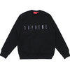 Supreme 19FW Fuck You Crewneck BLACK画像