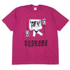 Supreme 19FW Queen Tee MAGENTA画像