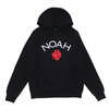 Noah 19FW Rose Logo Hoodie BLACK画像