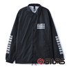 SILAS PRINTED COACH JACKET BLACK 10193502画像