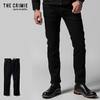 CRIMIE BORN FREE 2 STRETCH BLACK SLIM STRAIGHT JEANS CRA1-BF2B-PT01画像