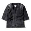 CRIMIE BORN AGAINST STRETCH BLACK GARAGE USED HAPPI JACKET CRA1-BA1B-JK02画像
