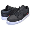 NIKE AIR JORDAN 1 LOW PSG black/black-dark grey CK0687-001画像