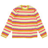Supreme 19FW Stripe Mohair Sweater ACID GREEN画像