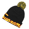 Supreme 19FW New Era Script Cuff Beanie BLACK画像