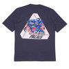 Palace Skateboards 19AW RIPPED T-SHIRT NAVY画像