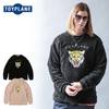 TOYPLANE TIGER BOA FLEECE CREW NECK TP19-FKN01画像