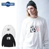 TOYPLANE L/S LOVERS TEE TP19-FTE05画像
