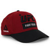 Reebok UFC STRUCTURED SNAPBACK CAP RED BLACK 125VZ-007画像