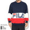 FILA Color Block Crew Sweat FM5011画像