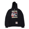 Mitchell & Ness LIGHTNING HOOP HOODY/LOS ANGELES LAKERS BLACK FPHDEF18035画像