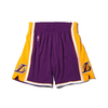 Mitchell & Ness AUTHENTIC SHORTS LOS ANGELES LAKERS 08-09 PURPLE ASHRGS18039画像