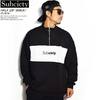 Subciety HALF ZIP SWEAT -BLACK- 105-36142画像