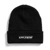 APPLEBUM Logo Knit Cap BLACK画像