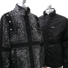 Supreme 19FW Reversible Bandana Fleece Jacket BLACK画像