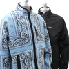 Supreme 19FW Reversible Bandana Fleece Jacket LIGHT BLUE画像