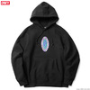 OBEY PULLOVER HOODED FLEECE "OBEY PSYCH HOOD" (BLACK)画像