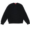 Supreme 19FW Raised Logo Sweater BLACK画像