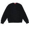 Supreme 19FW Raised Logo Sweater BLACK画像