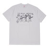 Supreme 19FW The Velvet Underground Drawing Tee WHITE画像