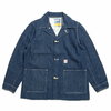 HEADLIGHT by SUGAR CANE 9.5oz. BLUE DENIM WWII WORK COAT HD14553画像