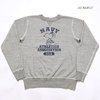 Buzz Rickson's × PEANUTS SET-IN CREW SWEAT "NAVY ATHLETICS" BR68353画像