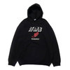 ATMOS LAB TRACK & FIELD HOODIE BLACK AL19F-PH02画像