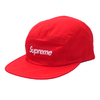 Supreme 19FW Jacquard Logos Twill Camp Cap RED画像