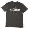 FILSON LIGHTWEIGHT GRAPHIC T-SHIRT FILSON LOGO Charcoal 14910画像