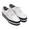 LACOSTE RENE PLATFORM 319 1 US WHT/BLK CFA051L-147画像