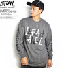 LEFLAH G-SPRAY STRIPE L/S TEE -CHARCOAL-画像