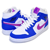 NIKE AIR JORDAN 1 MID hyper royal/hyper violet-white 554724-451画像