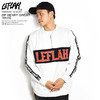 LEFLAH ZIP HENRY SWEAT -WHITE-画像