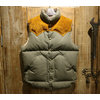 WAREHOUSE Lot 2139 ROCKY MOUNTAIN HERRINGBONE DOWN VEST NON WASH画像