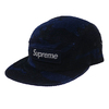 Supreme 19FW Camo Corduroy Camp Cap NAVY CAMO画像