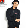BEN DAVIS HALF ZIP SWEAT -BLACK- C-9780047画像