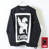 CHROME BIG LOCKUP L/S TEE BLACK JP109BK画像