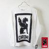 CHROME BIG LOCKUP L/S TEE JP109WT画像
