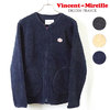 Vincent et Mireille BOA ZIP CARDIGAN 25141画像