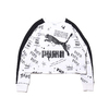 PUMA CLASSICS AOP LOGO CREWNECK PUMA WHITE 595906-52画像