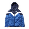PUMA MCS SHINNY PUFF JACKET GALAXY BLUE 595875-39画像