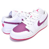 NIKE AIR JORDAN 1 LOW(GS) Valentines Day white/true berry-rush pink 554723-161画像