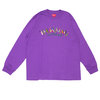 Supreme 19FW Flags L/S Top VIOLET画像