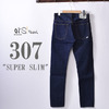 orslow 307 SUPER SLIM JEANS 13oz BLUE DENIM ONE WASH 307-81画像