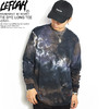 LEFLAH TIE DYE LONG TEE -GRAY-画像